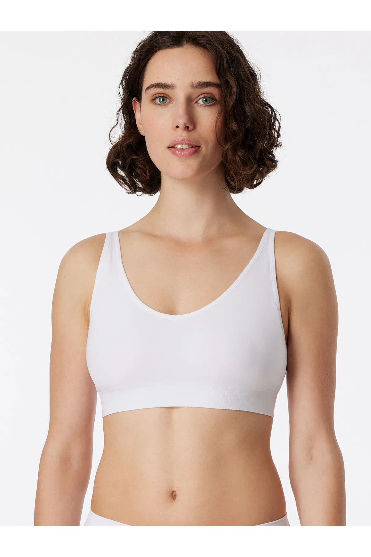 Schiesser  Bügelloser BH mit herausnehmbaren Pads – Classic Seamless