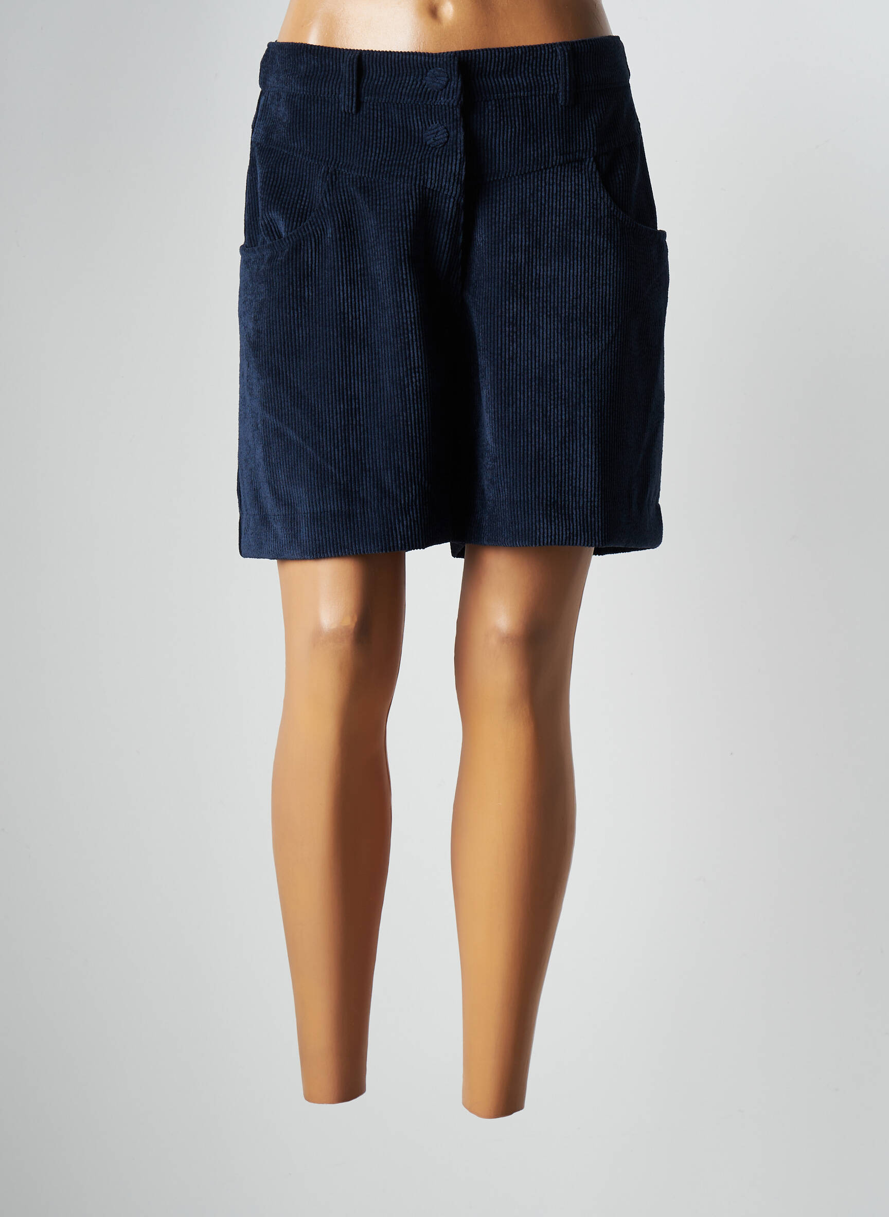 Pako Litto Bermudas Femme couleur bleu