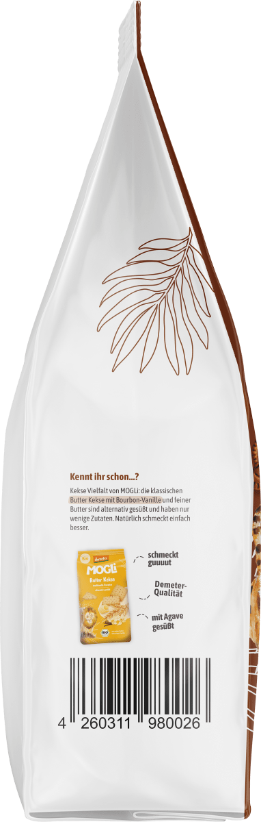 Kinderkekse Kakao ab 3 Jahren, 125 g