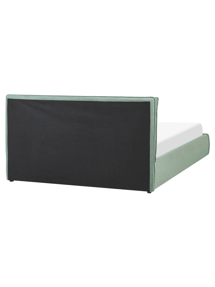 Beliani Doppelbett BAJONNA in Grün - (W) 184 x (H) 102 x (L) 235 cm günstig kaufen onesize