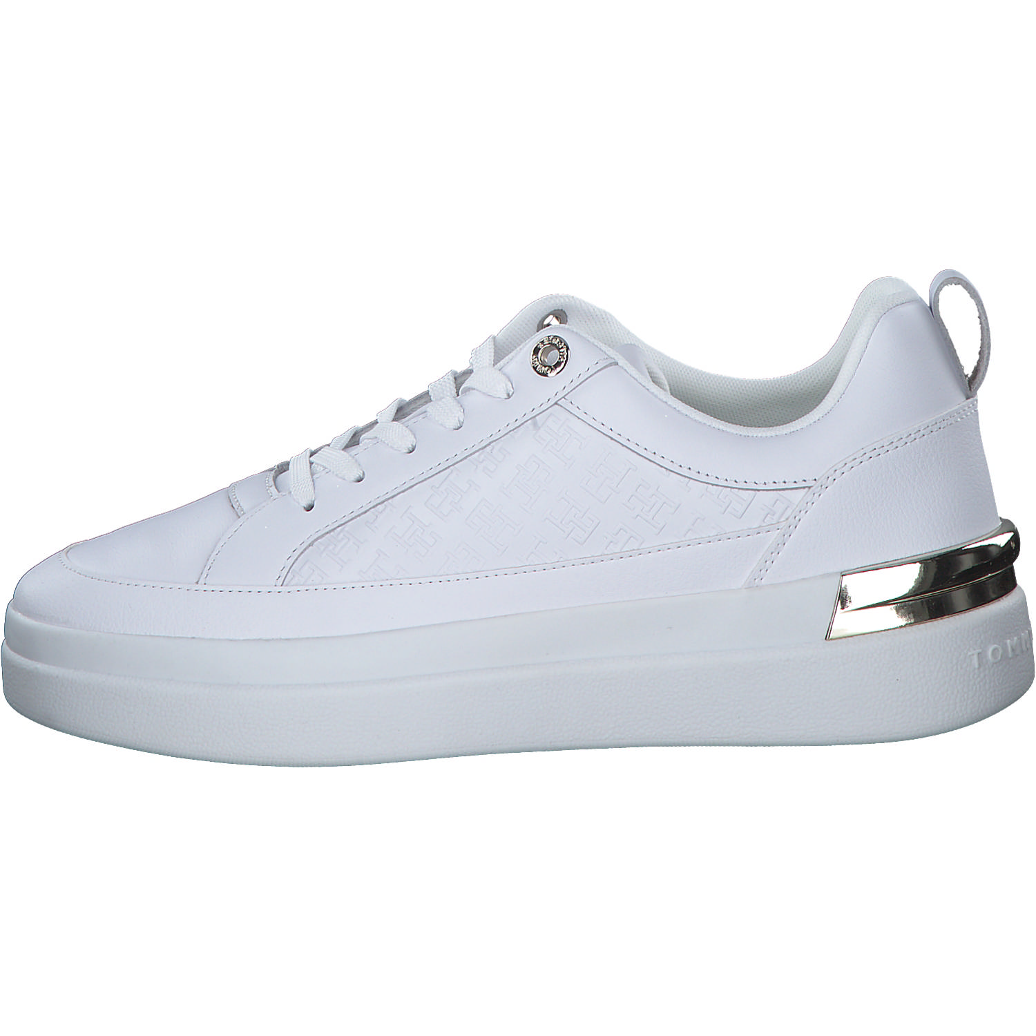 Tommy Hilfiger FW0FW07808, Schnürschuhe, Damen, Weiß