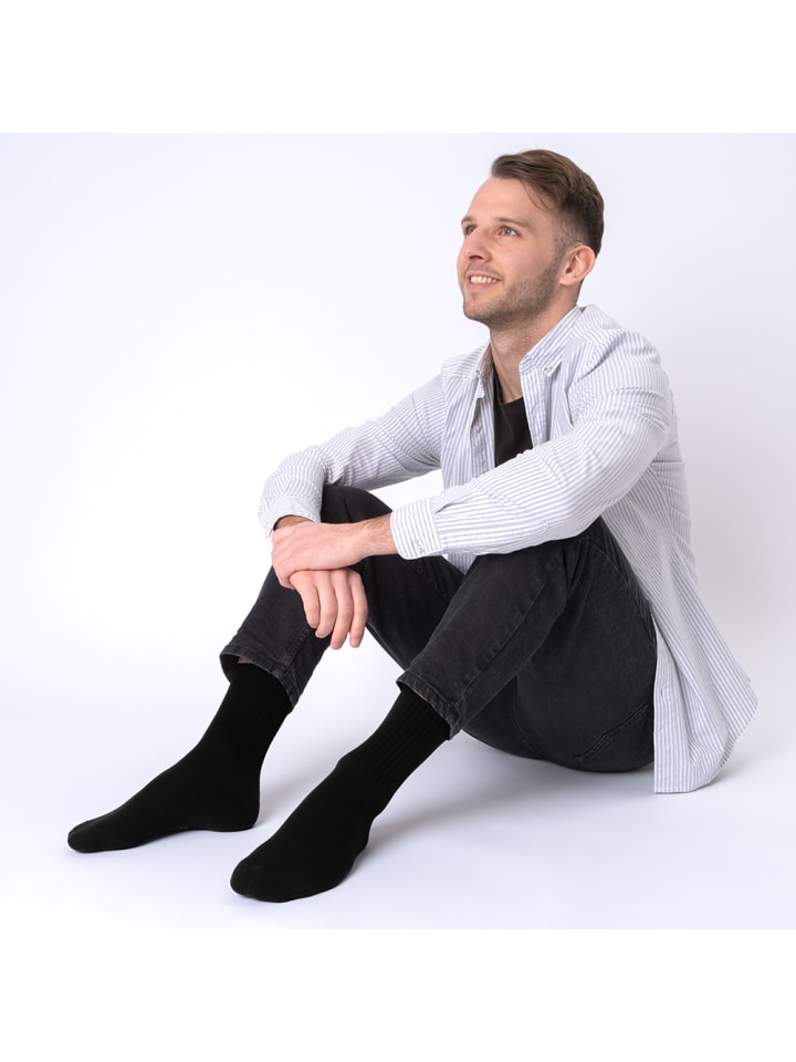 Occulto 10er Pack Diabetikersocken Velano in Schwarz günstig kaufen