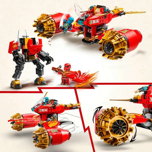 LEGO Ninjago 71830 Kai's Mechastorm -ajoneuvo