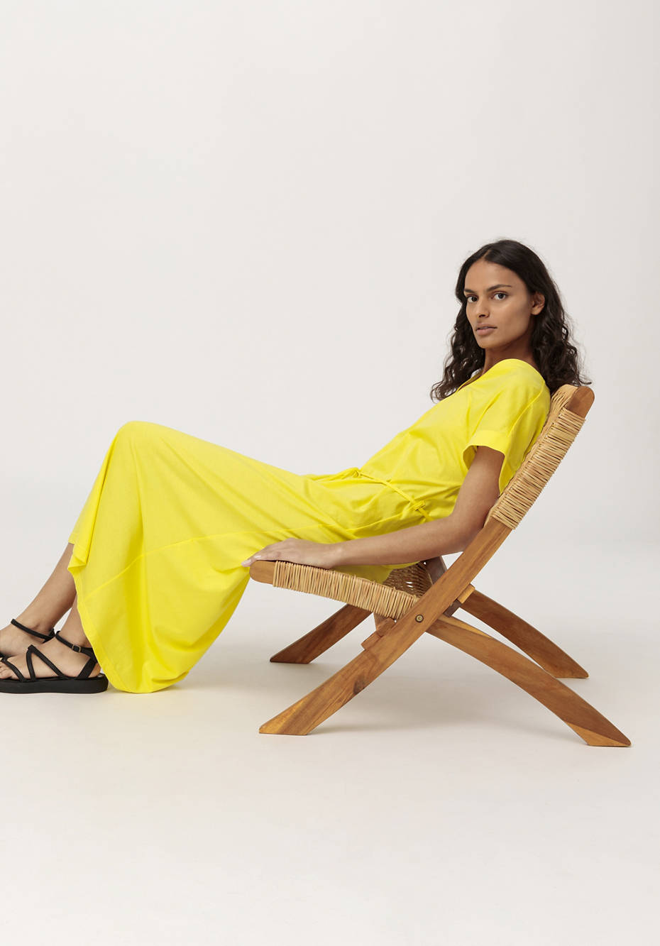 Jersey-Kleid aus reiner Bio-Baumwolle