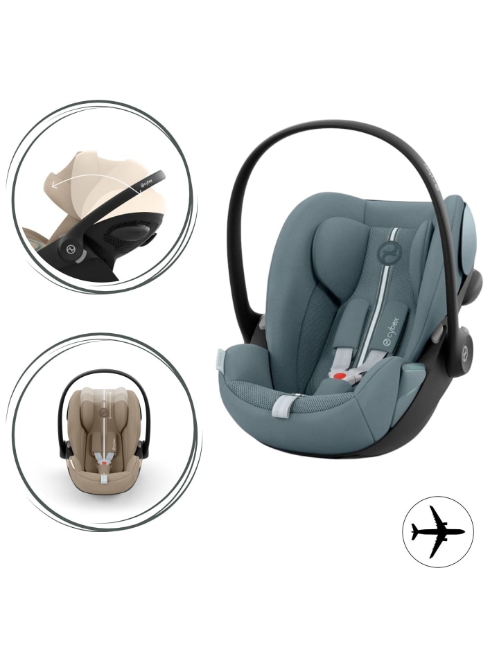 Cybex Cybex Cloud G i-Size Plus Babyschale Farbe: Stormy Blue günstig kaufen onesize