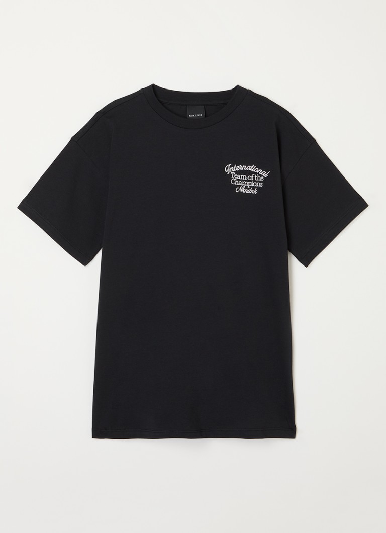 Tricou cu broderie NIK&NIK Champion