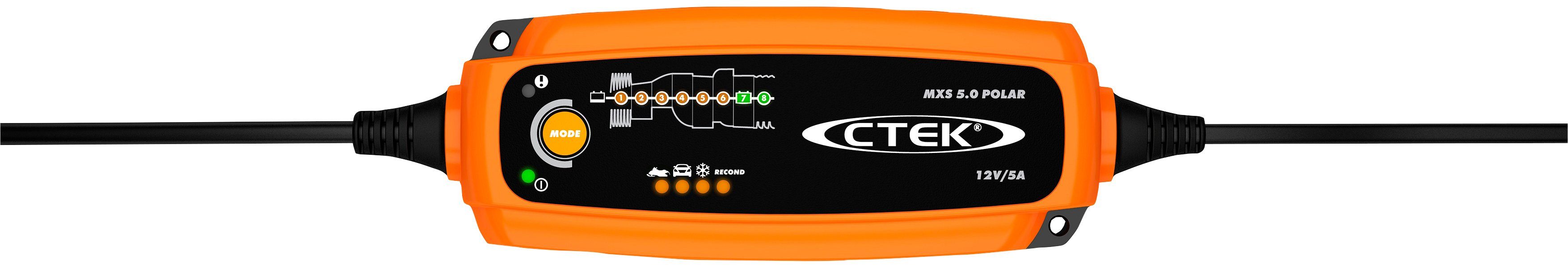 CTEK MXS 5.0 Polar Batterie-Ladegerät (Lädt Batterien bei extremer Kälte)
