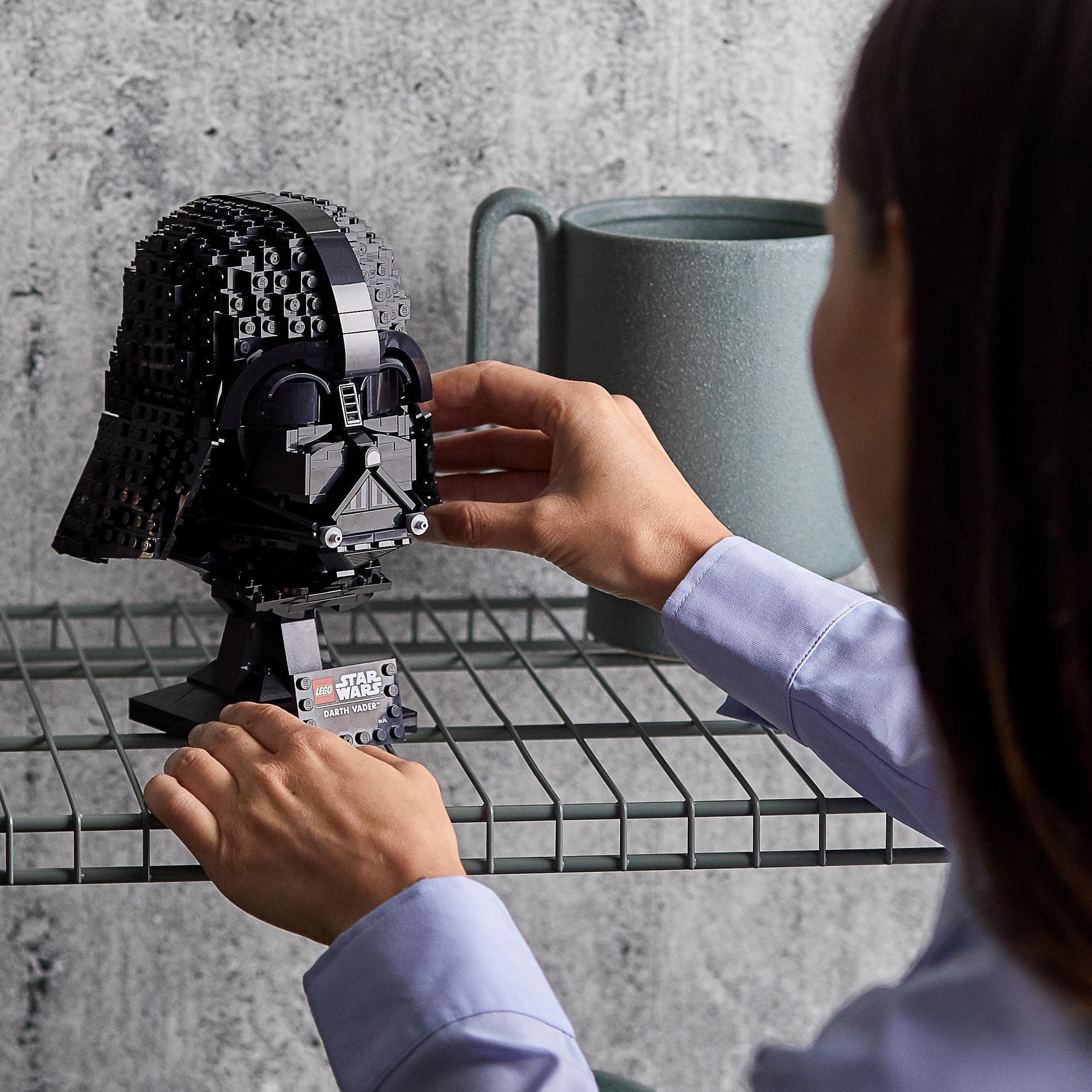 LEGO® Konstruktionsspielsteine Darth-Vader™ Helm (75304), LEGO® Star Wars™, (834 St), Made in Europe