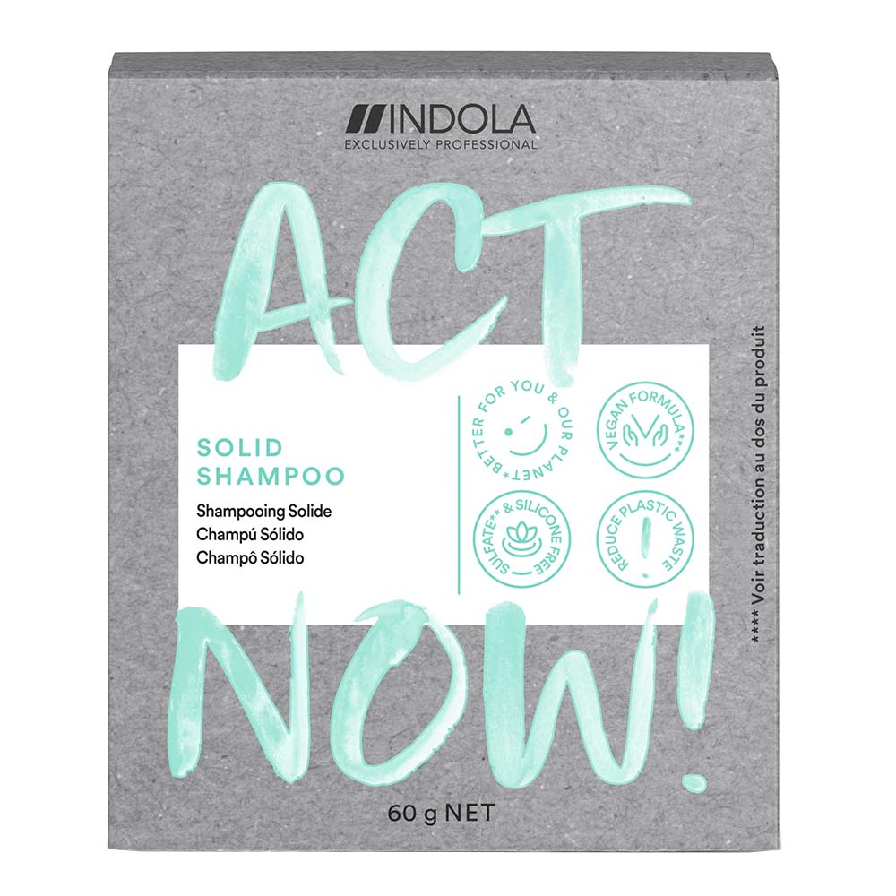 Indola ACT NOW! Solid Shampoo 60 g
