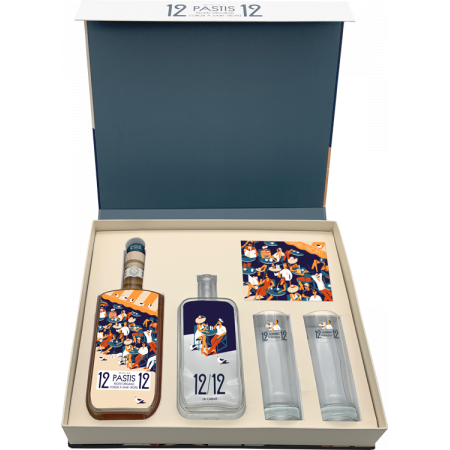 COFFRET TERRASSE 12/12 - PASTIS DE SAINT TROPEZ