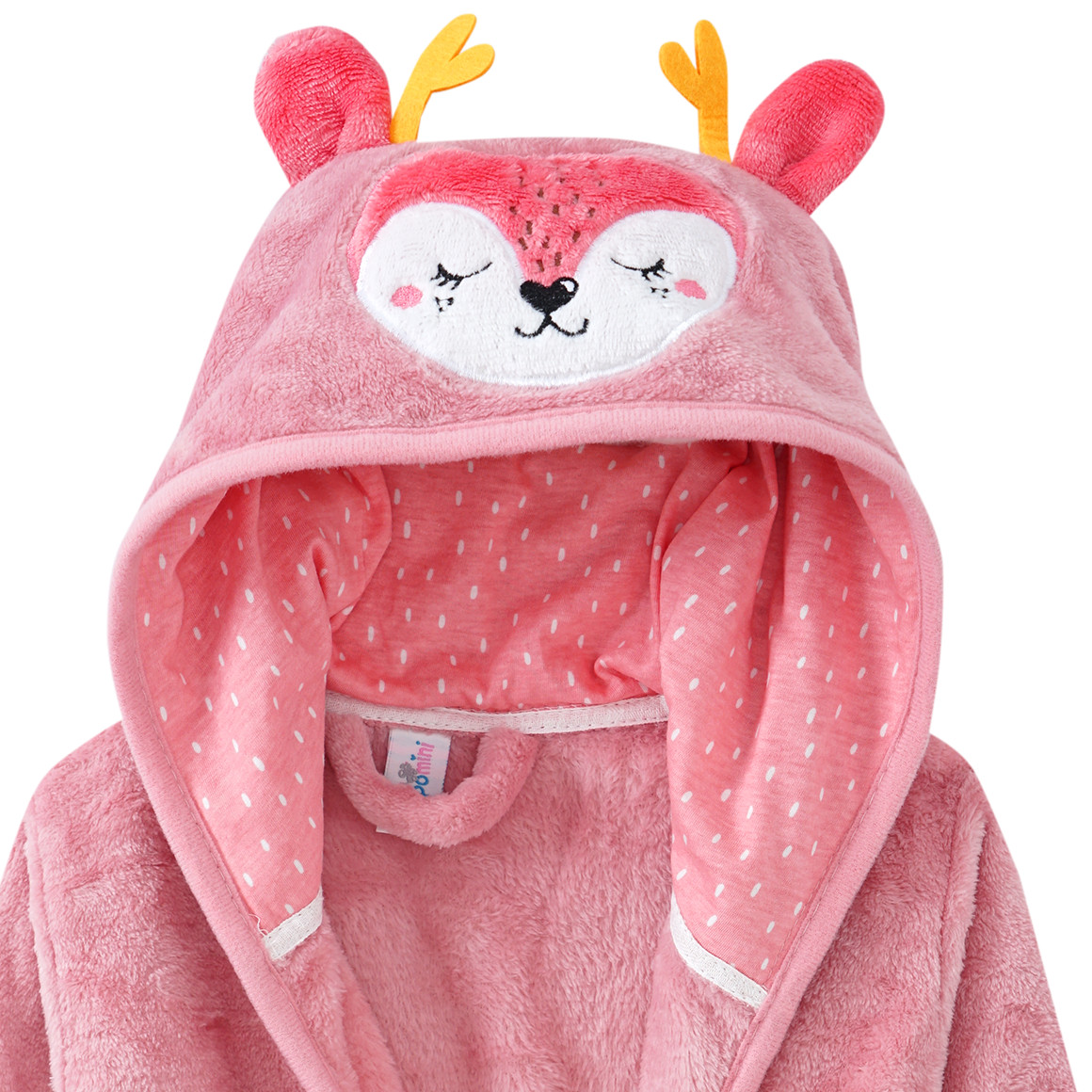Baby Bademantel aus Fleece