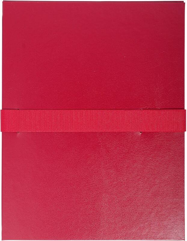 Exacompta Dokumentenmappe 624E DIN A4 Balacron 24 (B) x 32 (H) cm Burgunder 10 Stück