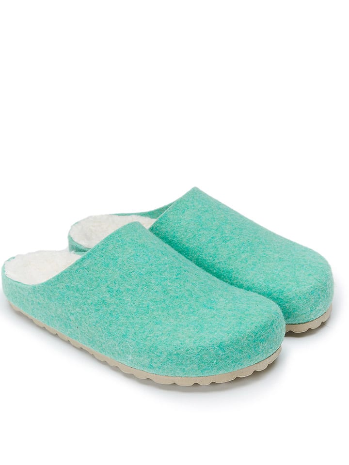 Mandel Clogs in Grün günstig kaufen