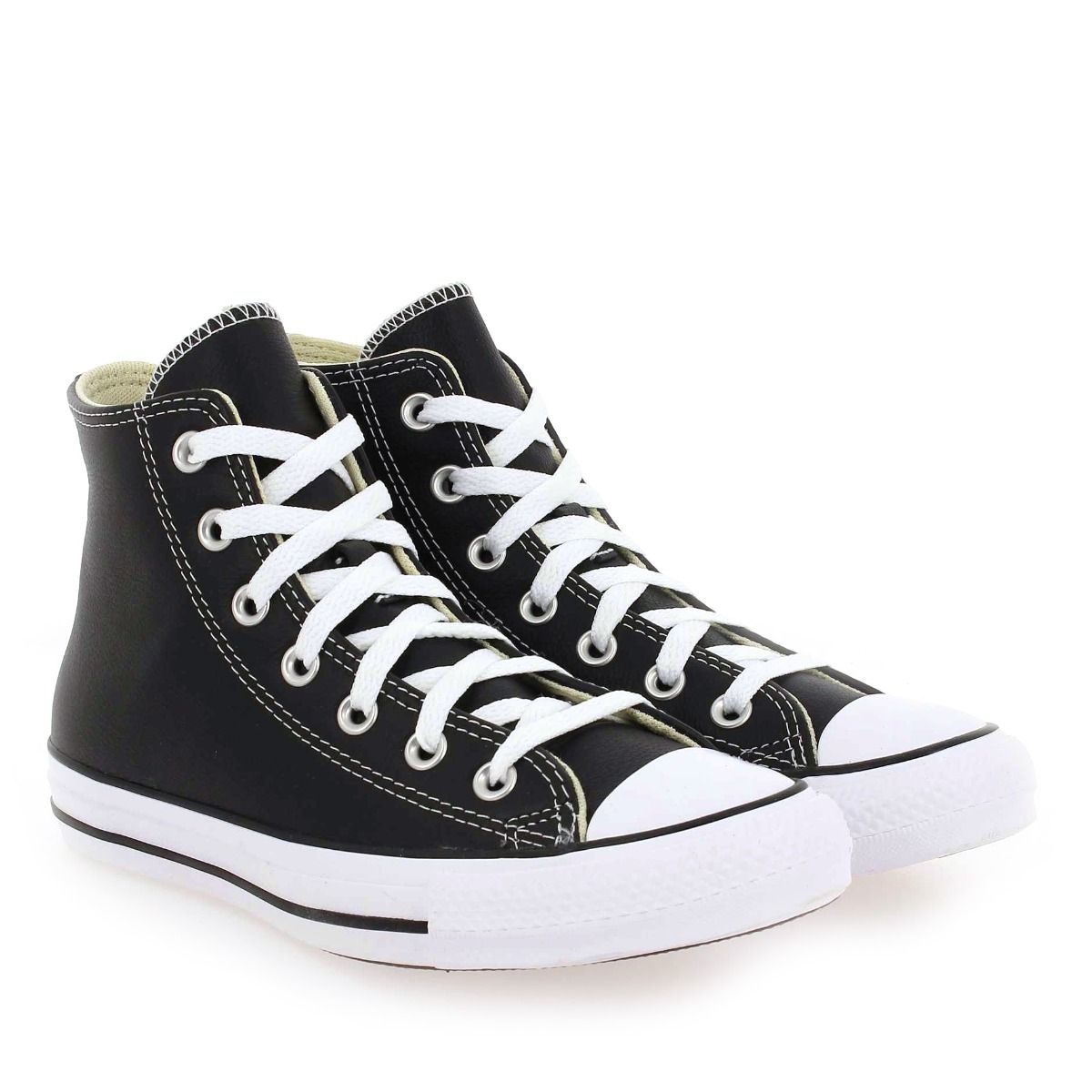Converse  CHUCK TAYLOR HI LEATHER - Noir