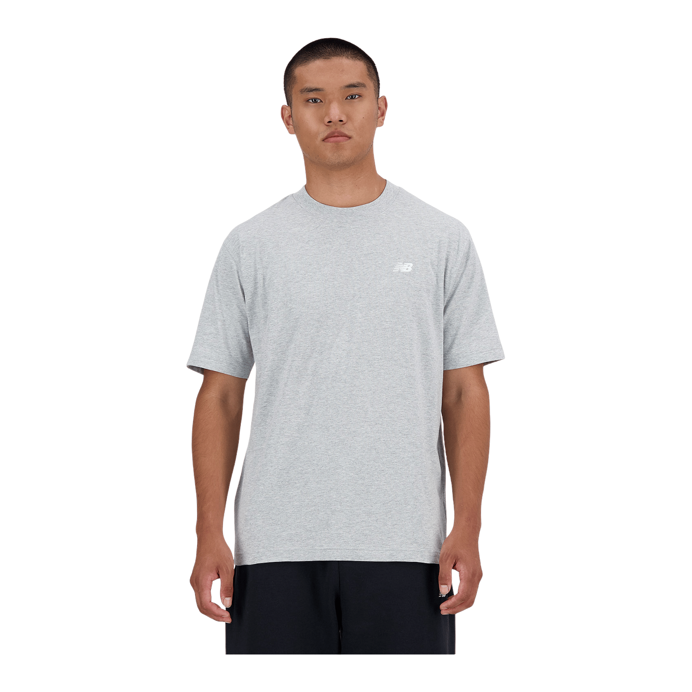 New Balance Sport Essentials Cotton T-Shirt Grau FAG