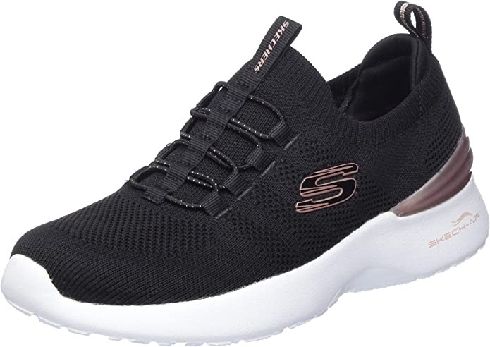 SKECHERS Sportliche Slipper schwarz