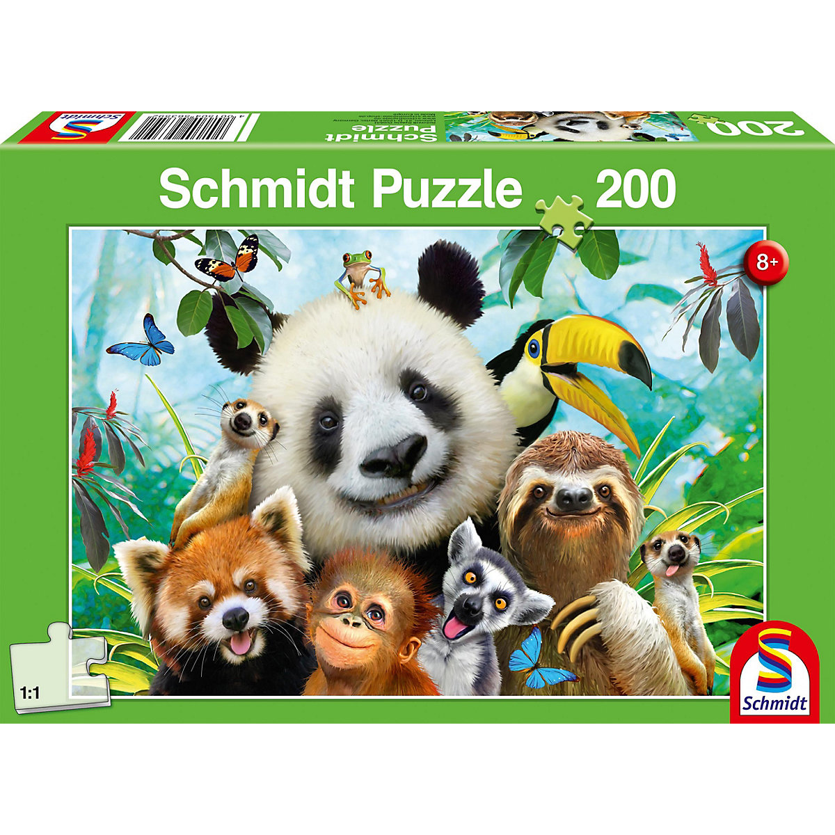 Puzzle 200 Teile Einfach tierisch!