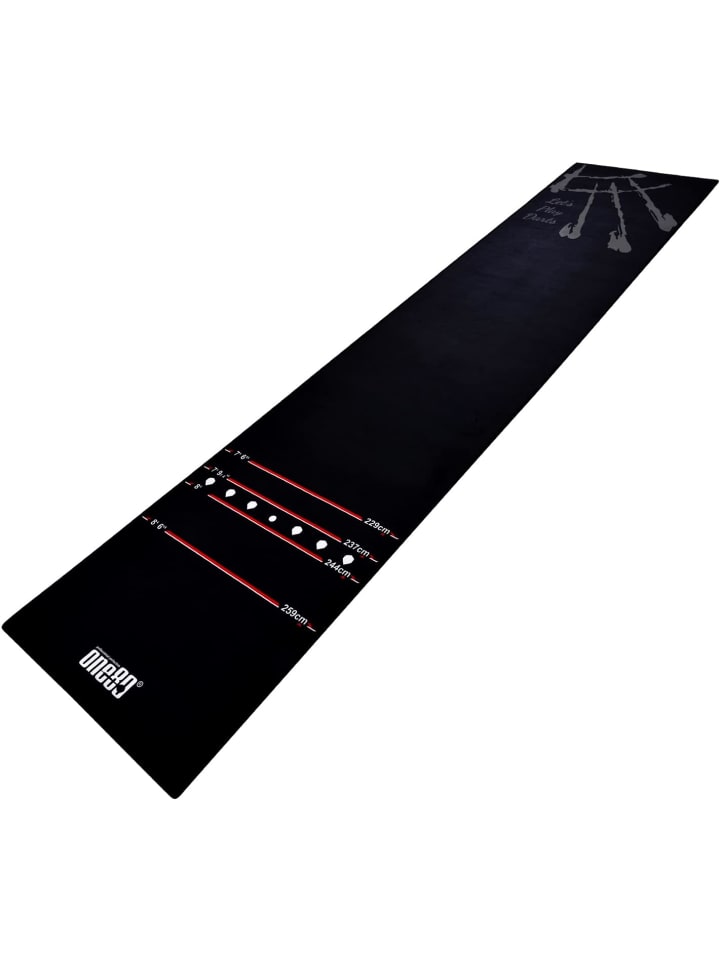 COFI 1453 Dartteppich in Schwarz 300x66 cm in Schwarz günstig kaufen onesize
