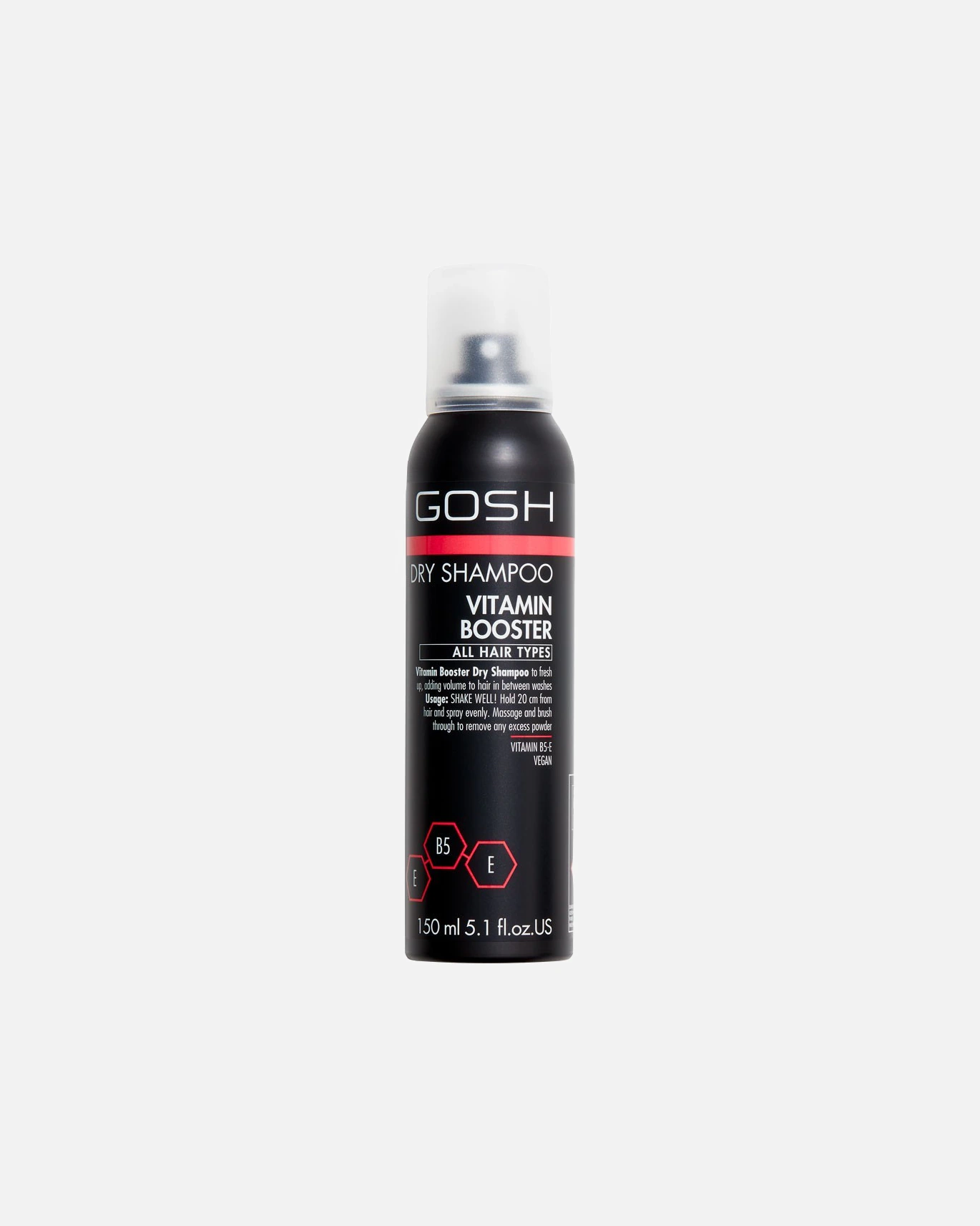 Suchý šampón v spreji Gosh Copenhagen Vitamin Booster