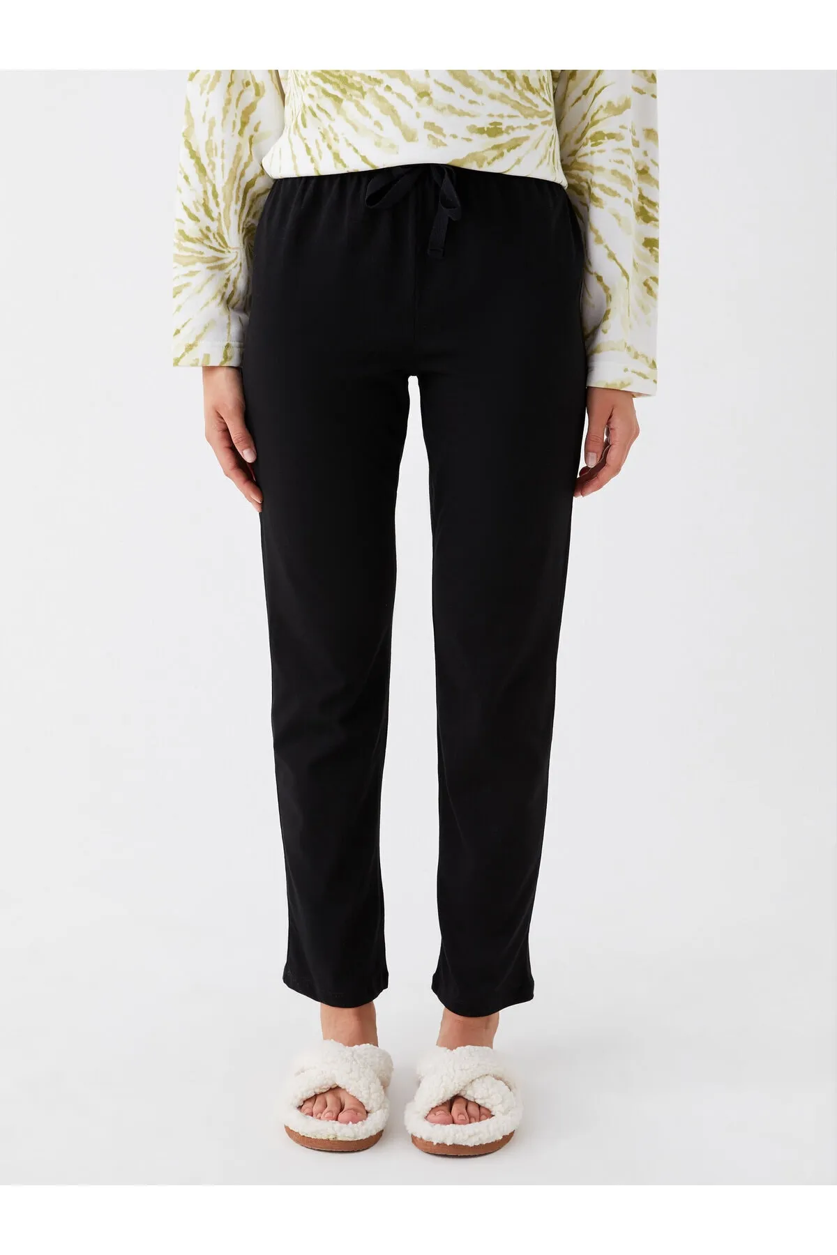 LC Waikiki  Pyjamahose - Grün - Relaxed