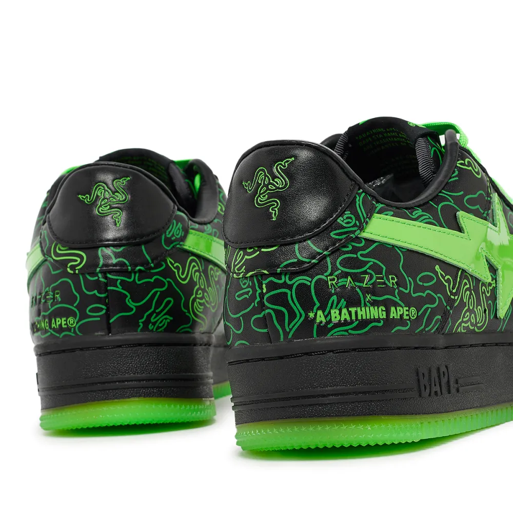 A Bathing Ape Bape Sta Razer Neon Camo M1 001FWI231902CGRN / grün
