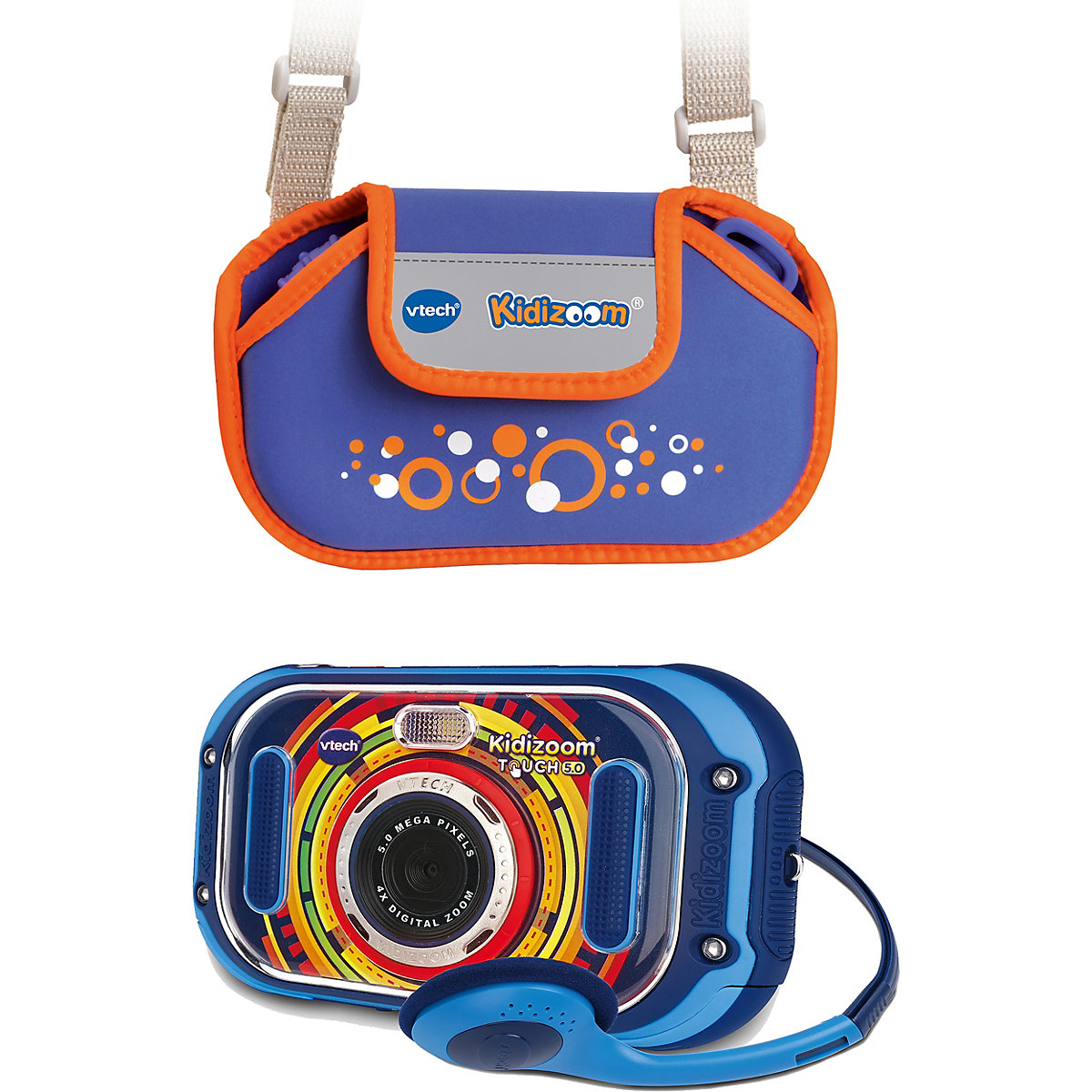 KidiZoom Touch 5.0 blau inkl. Tragetasche blau