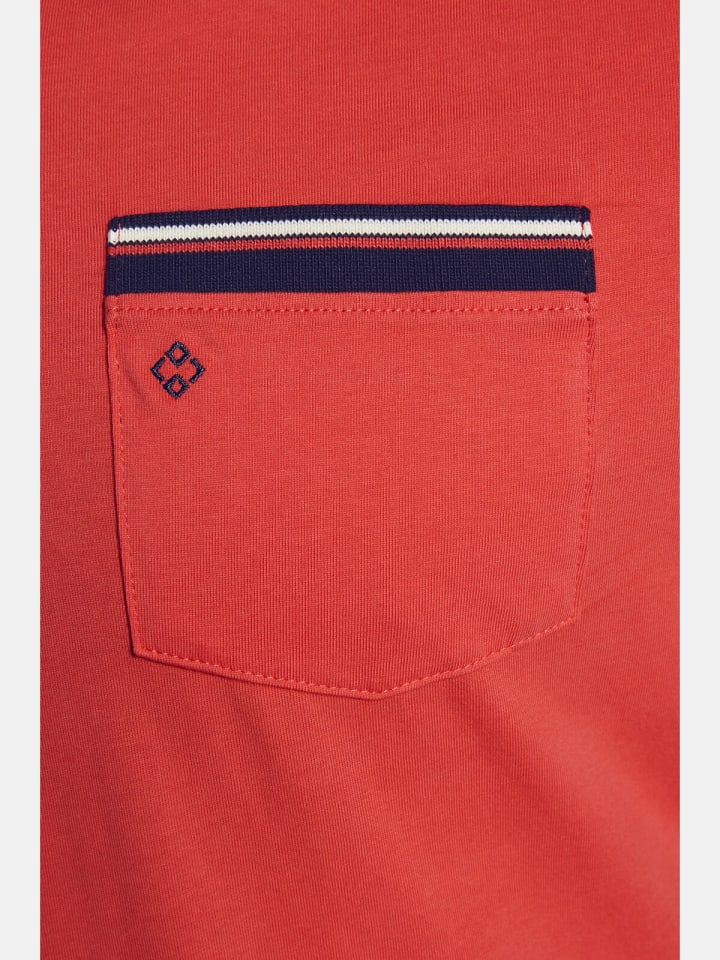 Charles Colby Doppelpack Poloshirt EARL LENN in rot dunkelblau günstig kaufen