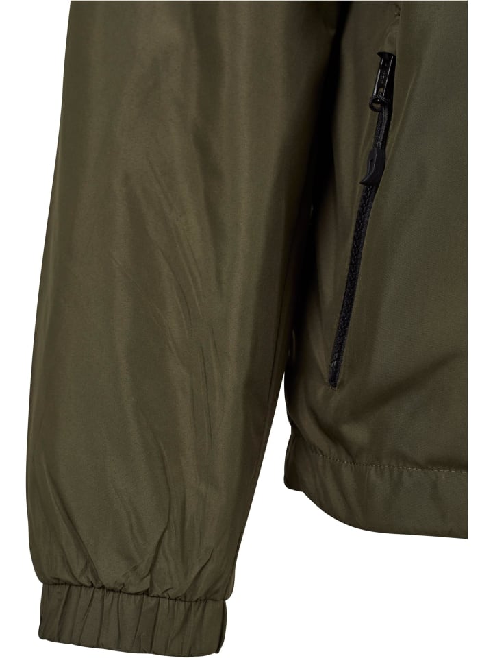Urban Classics Urban Classics Windbreaker in blk/darkolive günstig kaufen