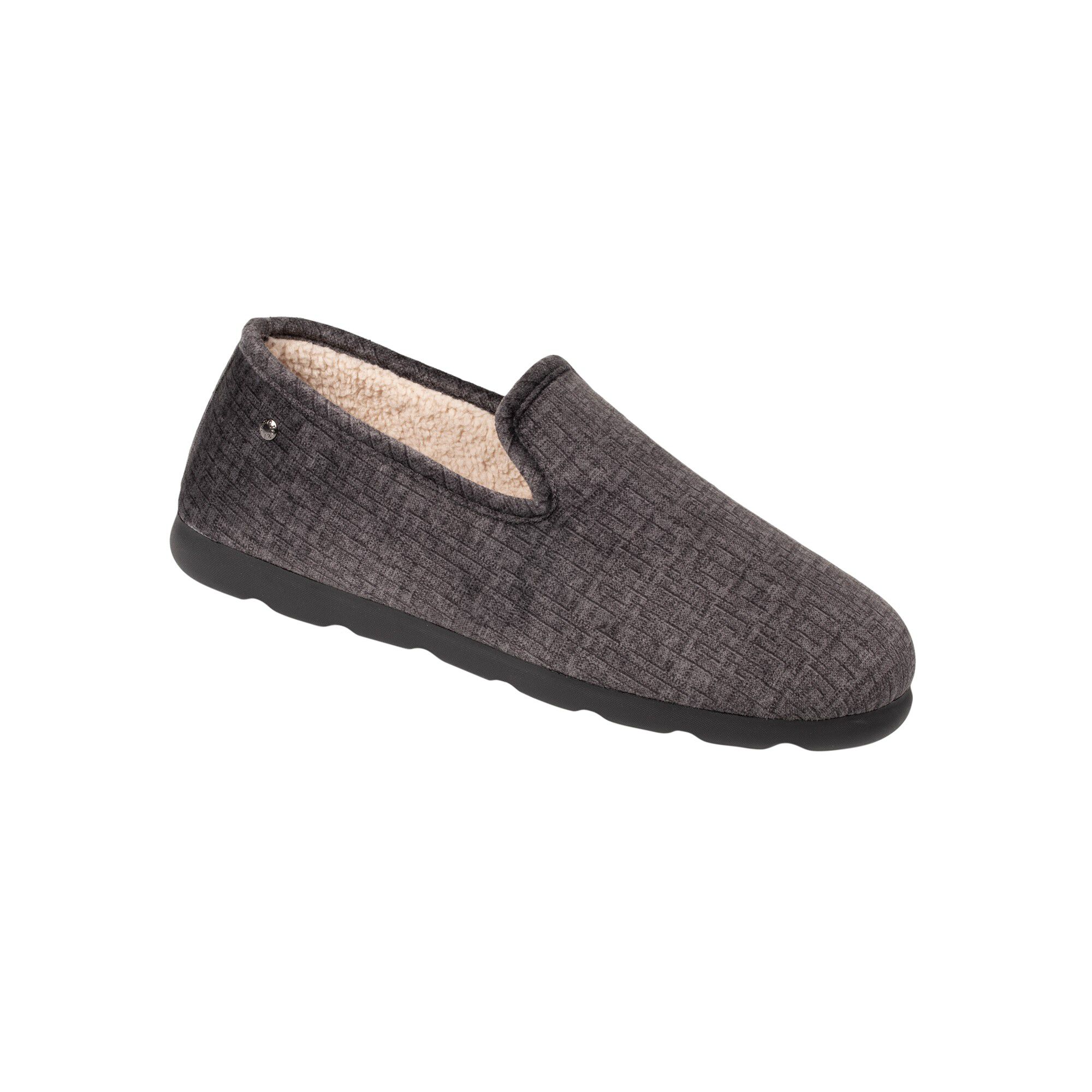 Chaussons forme charentaise – semelle ergonomique ISOTONER