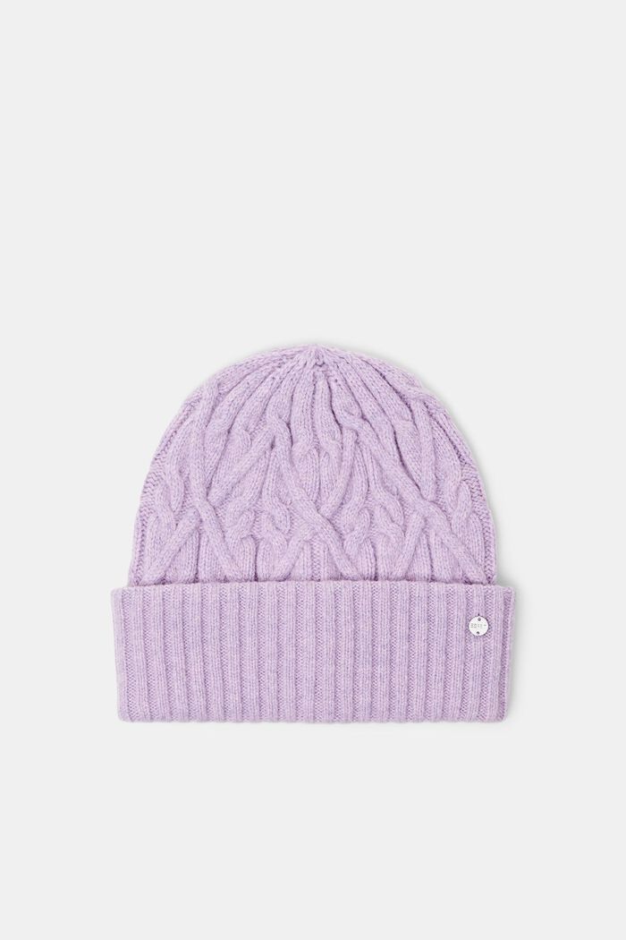 Geschenk-Set: Beanie und Schal aus Wollmix