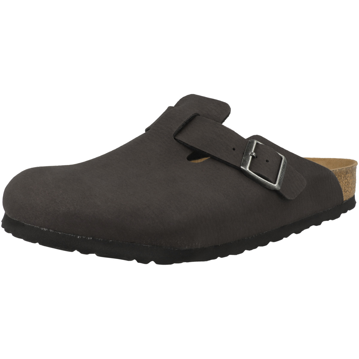 Birkenstock Boston Mikrofaser normal Clogs schwarz
