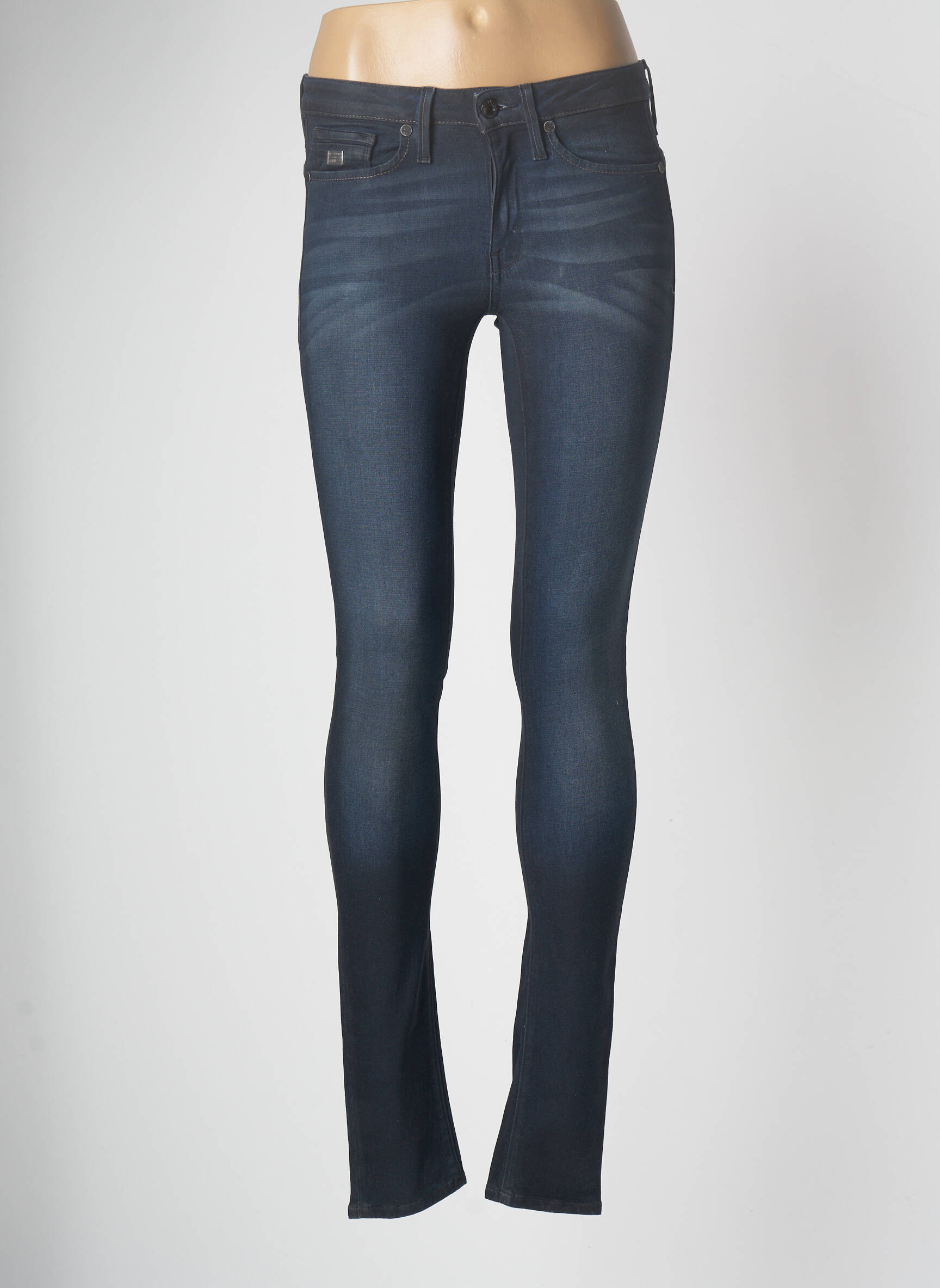 G Star Jeans Skinny Femme couleur bleu