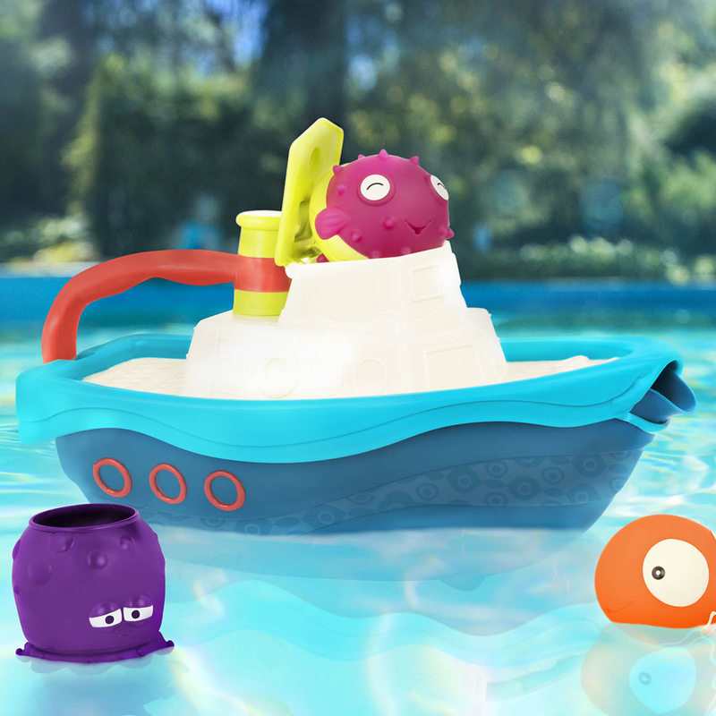 Bateau de bain et accessoires