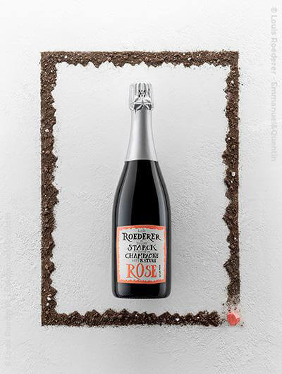 Louis Roederer : Brut Nature Rosé Édition Limitée by Philippe Starck 2015
