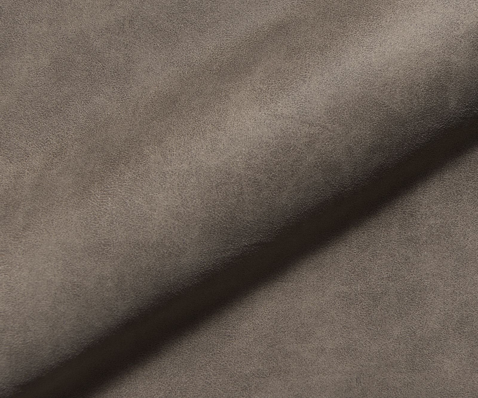 DELIFE Polsterstuhl Zoa-Flex, X-Gestell Schwarz Taupe Vintage