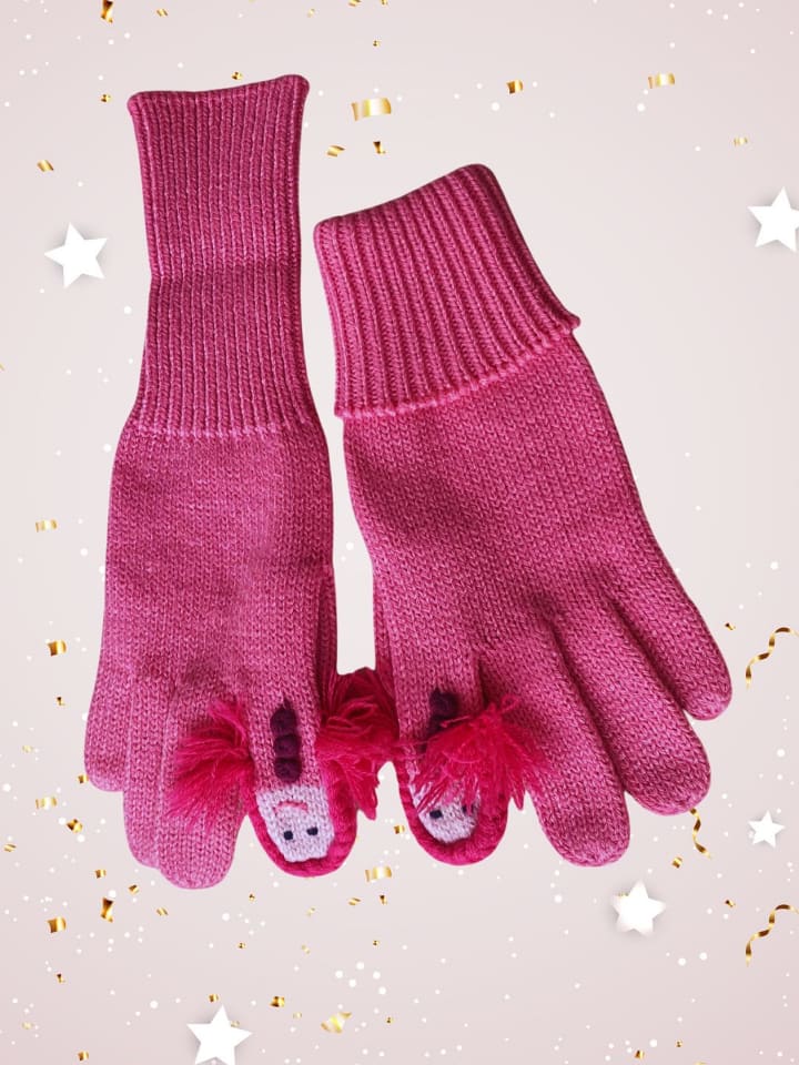 MaxiMo Handschuhe in Rosa günstig kaufen 3