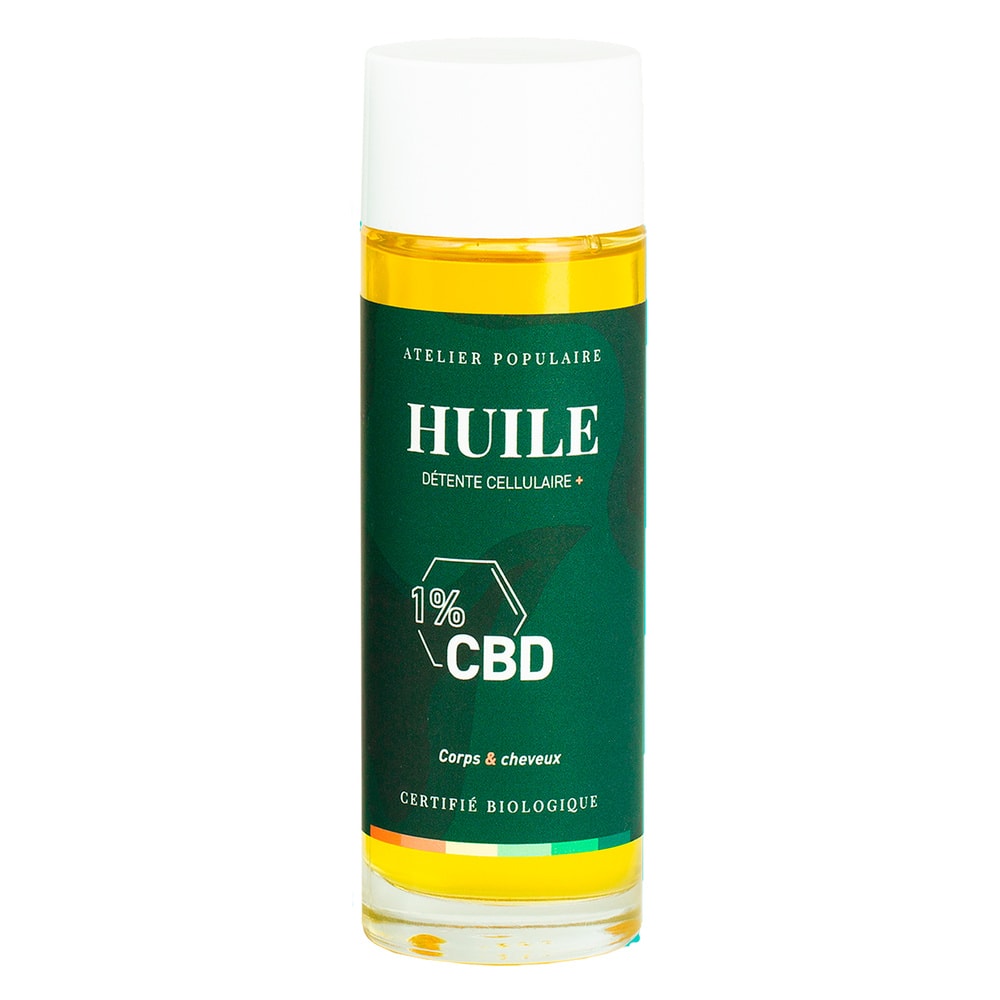 atelier populaire Huile Détente Cellulaire + 100mL Huile