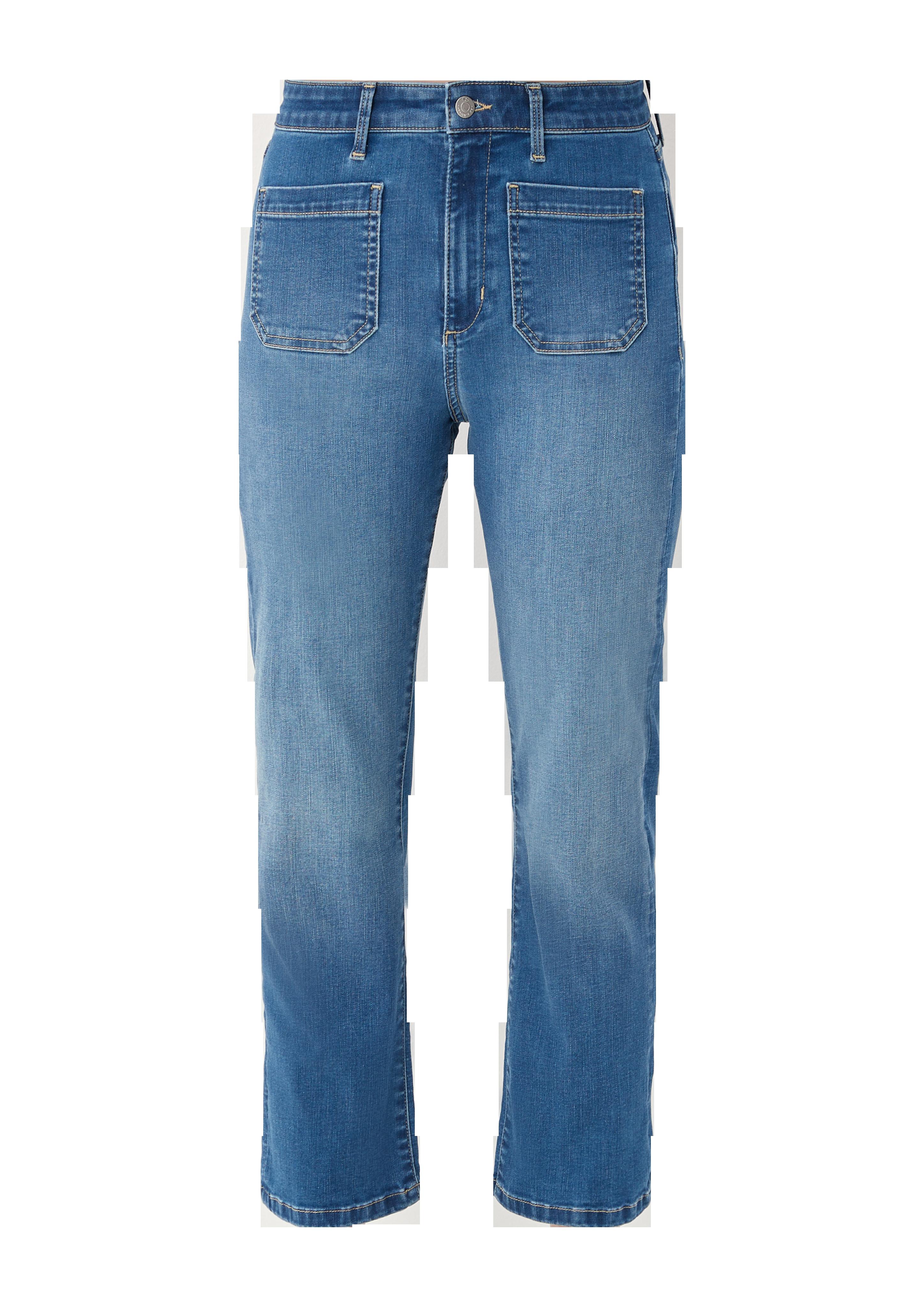 Ankle-Jeans Reena / Slim Fit / High Rise / Flared Leg  2125160-54Z4