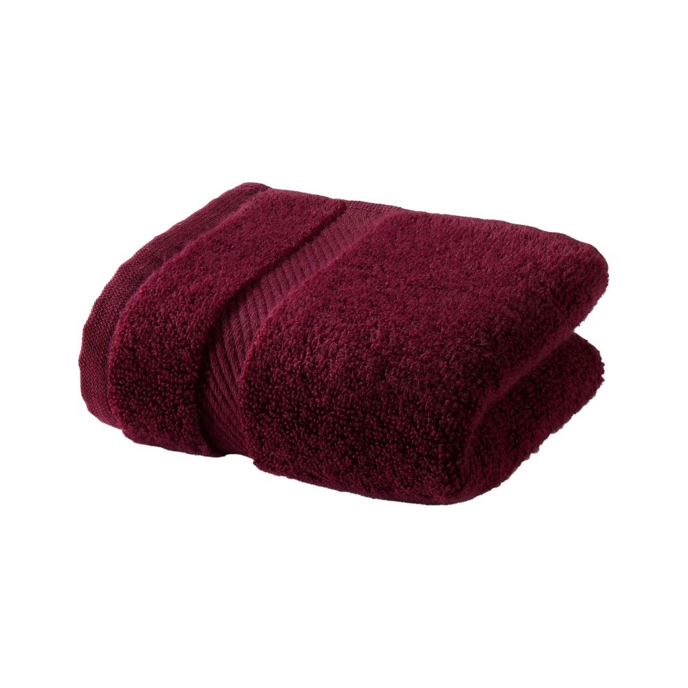 Gästetuch Microcotton bordo