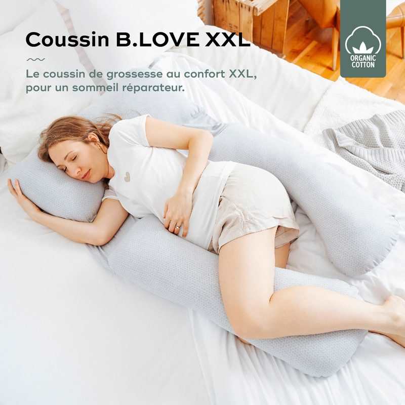 Coussin de maternité XXL B.Love gris Babymoov