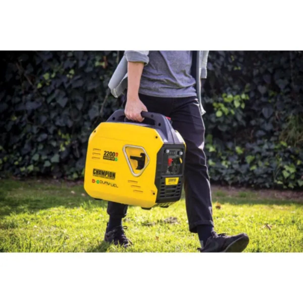 Champion Power Equipment Stromgenerator DualFuel MightyAtom 2500 – leichtester 2,5kW Dual Fuel Inverter