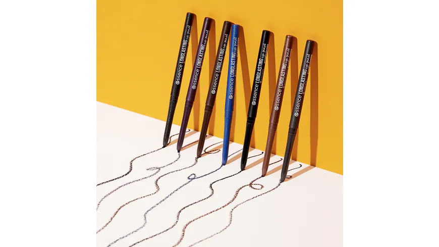 essence LONG-LASTING eye pencil 01 - black fever
