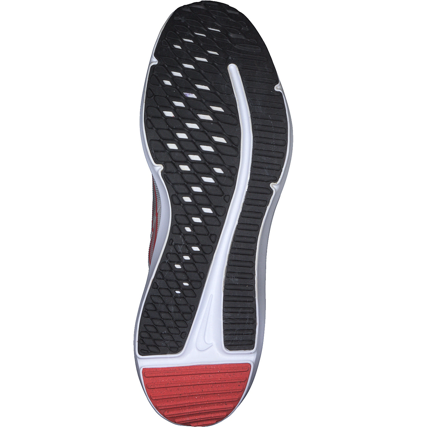 Nike Downshifter 12 DD9293, Sneakers Low, Herren, PLATINUM TINT/LT CRIMSON