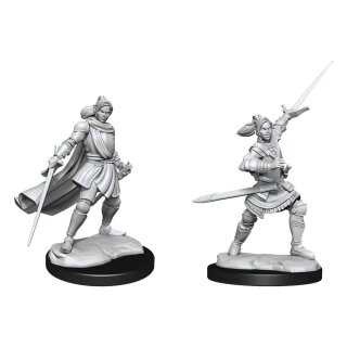 Critical Role Miniaturen unbemalt Half-Elf Paladin Xhorhas Female (2)