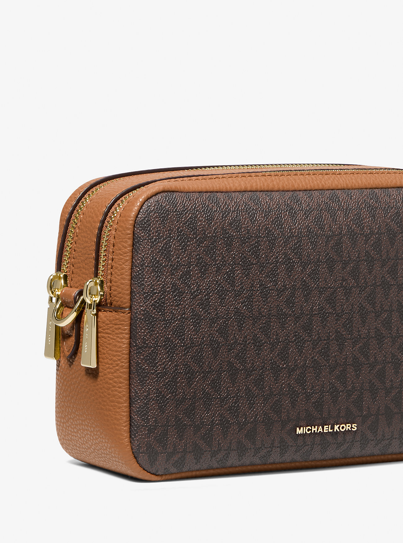 Bryant Medium Signature Logo Kamera Skulderveske – BRN/ACORN