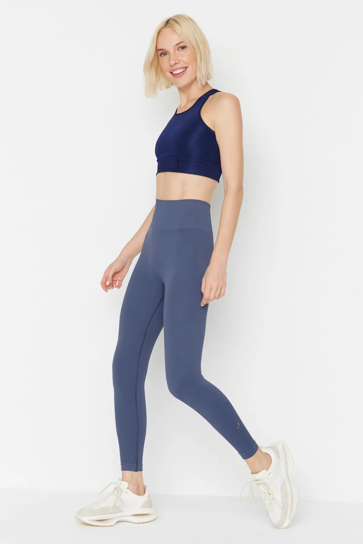 Jerf  Sport-Leggings - Blau - Mittlerer Bund