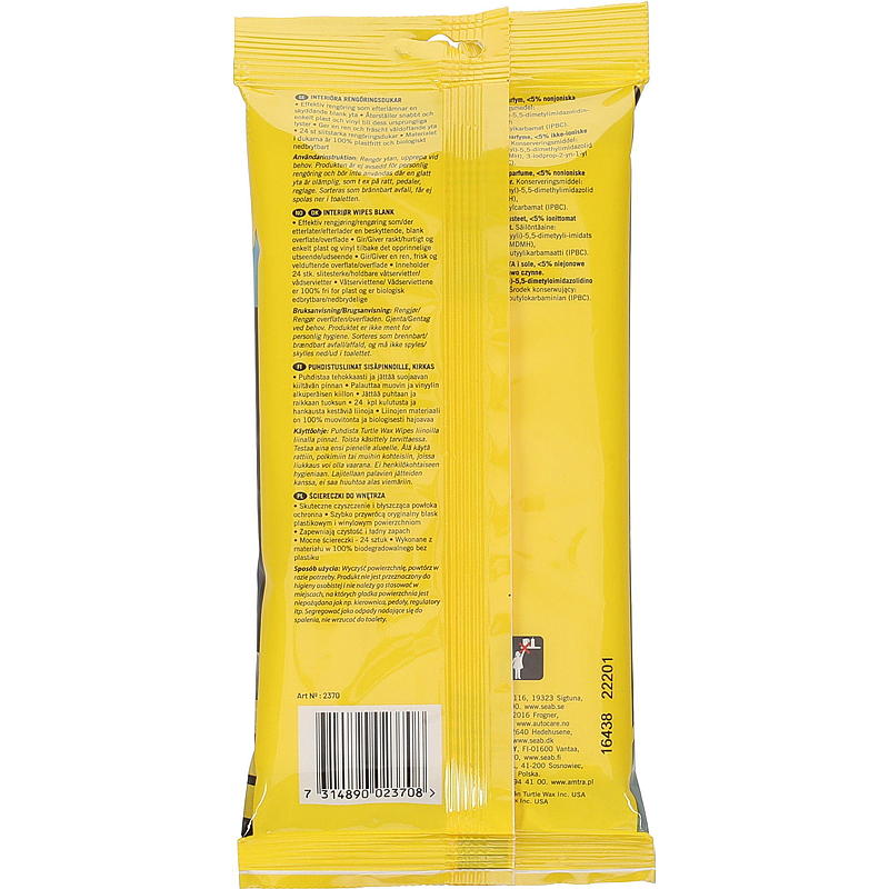Turtle Wipes vinyl gloss Flatpack, Turtle Wax