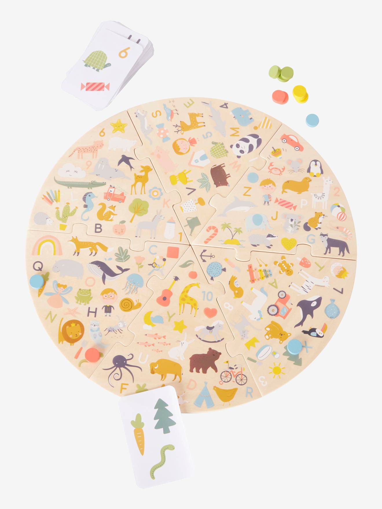Jeu Retrouve-le vite ! en bois FSC® multicolore
