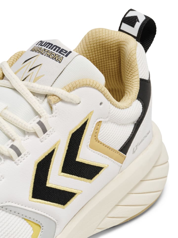 Hummel Hummel Shoe Marathona Reach Erwachsene in WHITE/BLACK/YELLOW günstig kaufen 36