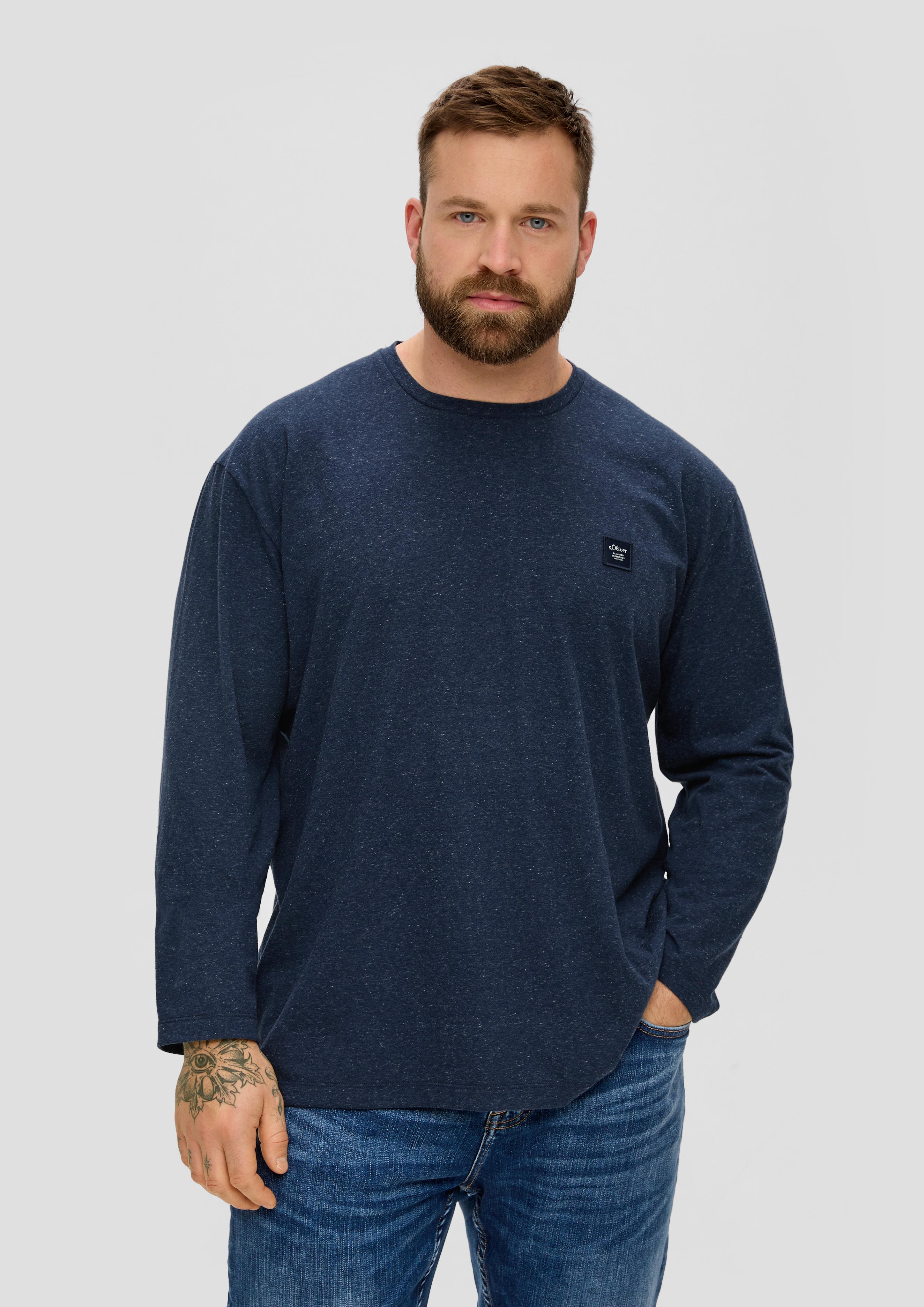 Meliertes Langarmshirt  2143396-59W2